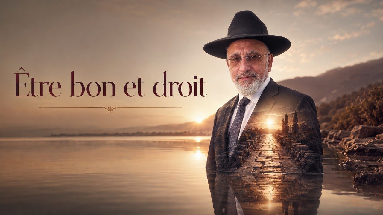 Être bon et droit