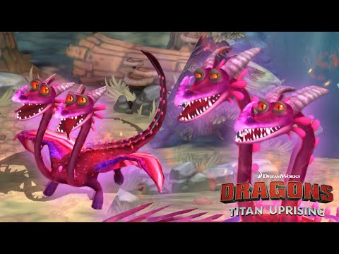 The Slick Nicker - 5 Star Red Hybrid Dragon Ghastly Zapplejack || Dragons : Titan Uprising !