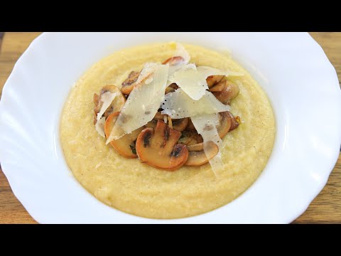 Creamy Polenta with Mushrooms Recipe