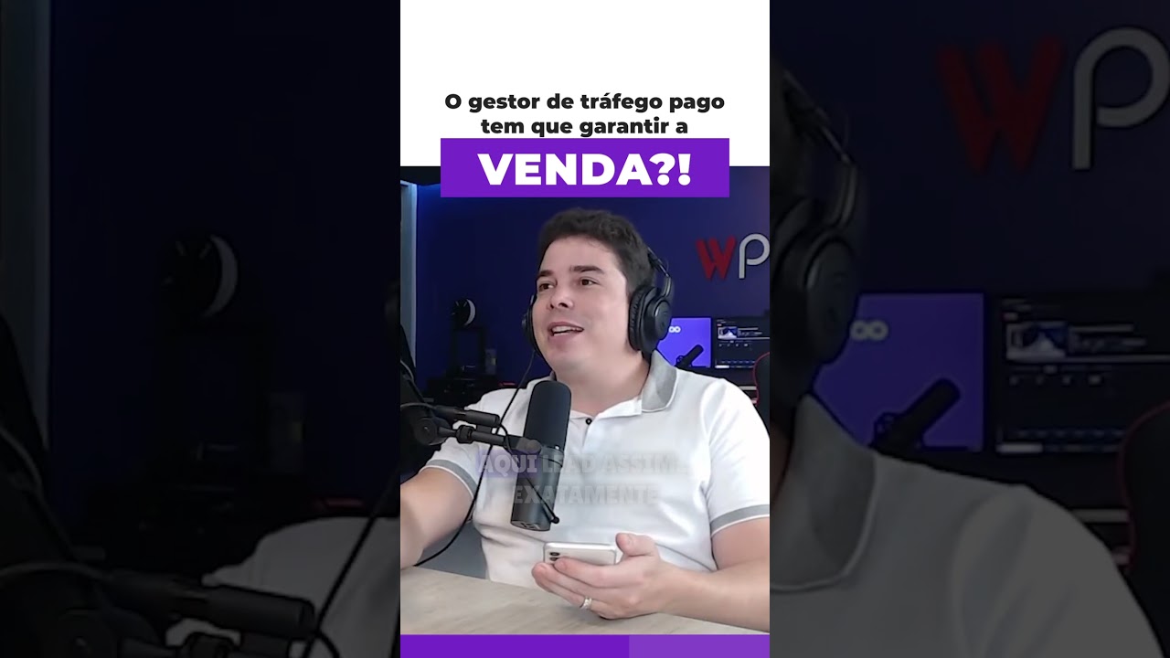 Gestor de Tráfego Pago tem que vender?