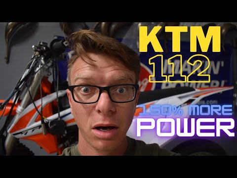 KTM 112cc Stroker build and dyno - amazing power!