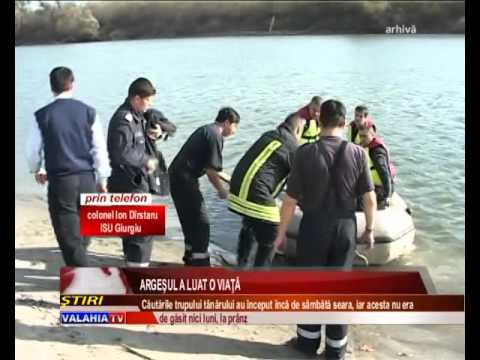 Argeşul a luat o viaţă