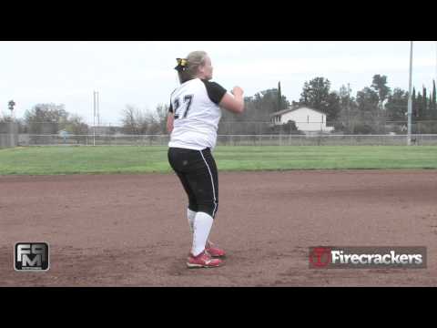 2020 Madison Powell 3rd Base Softball Skills Video