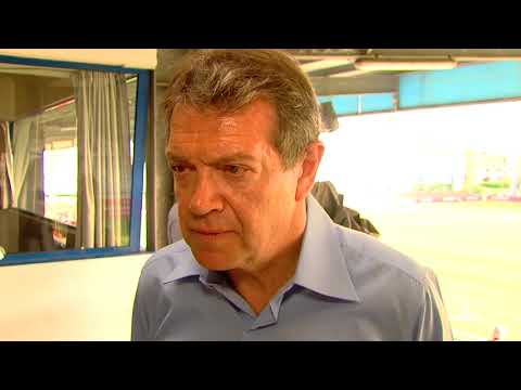 Michel Lowagie na de Bekerwinst van de kAA Gent Ladies