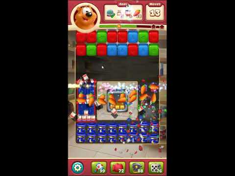 Toon Blast Level 3382 - NO BOOSTERS 🐻🐺🐱 | SKILLGAMING ✔️