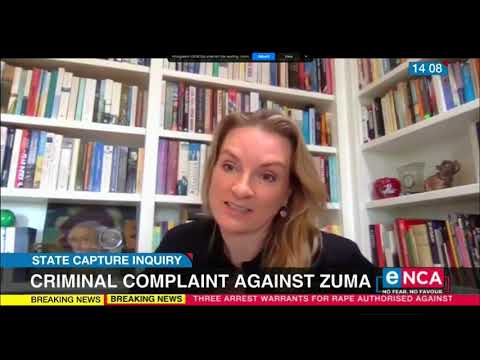 State Capture Inquiry Criminal Complaint Against Zuma