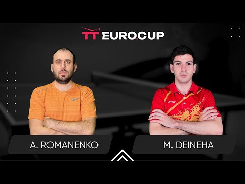 16:45 Andrii Romanenko - Maksym Deineha 16.08.2025  TT Euro.Cup Ukraine Master. TABLE 4