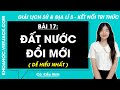 Vở bài tập Lịch Sử và Địa lí Lớp 5 Bài 17: Đất nước Đổi mới