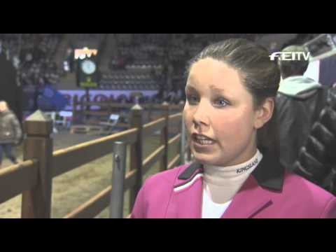 Rolex FEI World Cup 2012/13 Oslo - Victoria Gulliksen