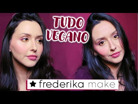 Produtos FREDERIKA MAKE - Marca VEGANA de maquiagem - Testei vários produtos #VanTestar18