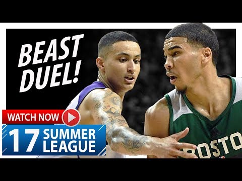 Jayson Tatum vs Kyle Kuzma BEAST Duel Highlights (2017.07.08) Summer League - ELITE!