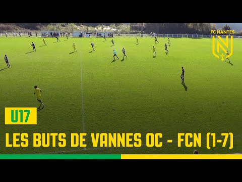 U17. Les buts de Vannes OC - FC Nantes (1-7)