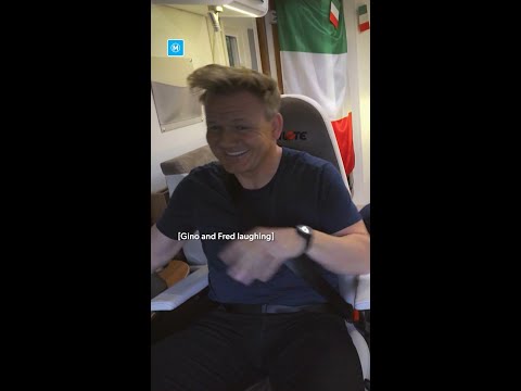 Gino can't get enough of Gordon's voice