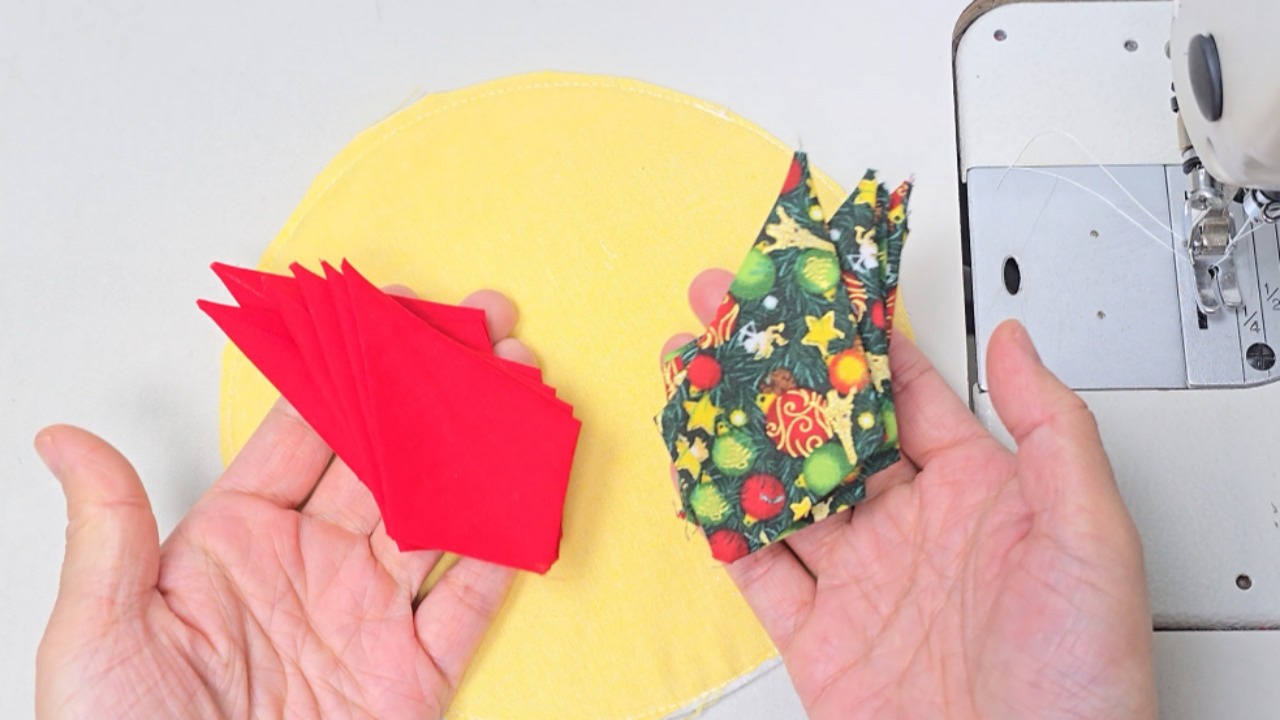 [Christmas DIY] 🎄 Easy Quilted Star Ornament & Potholder Tutorial (2 Holiday Decor Items)