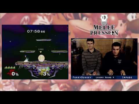 Super Melee Pression #7 - FunkyDonkey (Falco) vs. Impade (Falco) - Losers Round 4