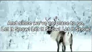 Michael Buble - Let It Snow *Lyrics on Screen*