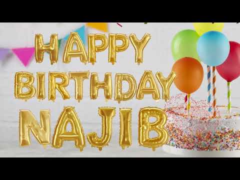 Najib Happy Birthday Song / Happy Birthday Song for Najib  🥳