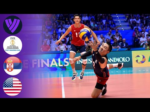 Serbia 🆚 USA- Full Bronze Medal Match | Men’s World Champs 2018