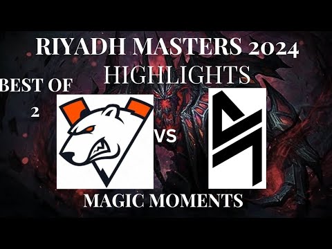 VP vs BLACKLIST RIVALARY - RIAYDH MASTERS 2024 HIGHLIGHTS. Dota2