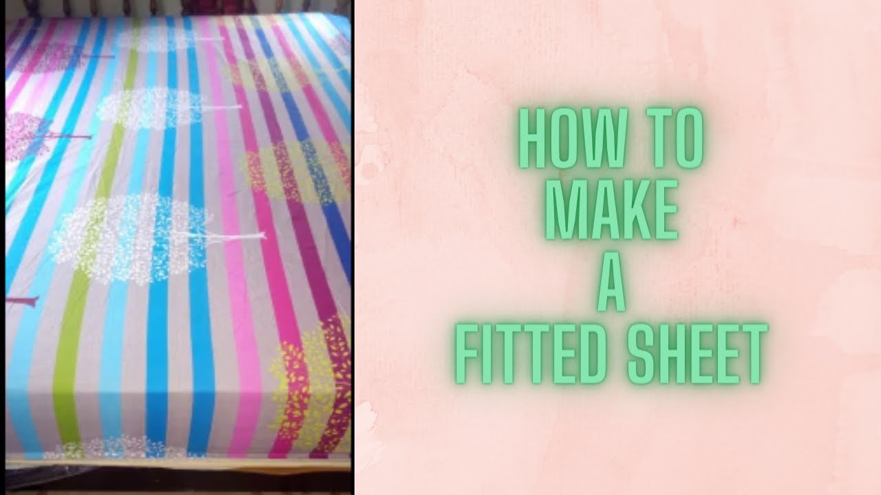 Watch video HOW TO MAKE A FITTED SHEET (Tutorial) #diy #homedecor Now HOW TO MAKE A FITTED SHEET (Tutorial) #diy #homedecor