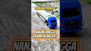Download lagu This Hino Trailer Truck Lifts Its Cabin While Climbing! mp3