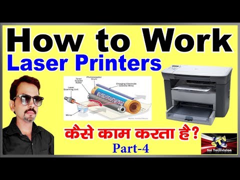 How to work laser printer in hindi part4