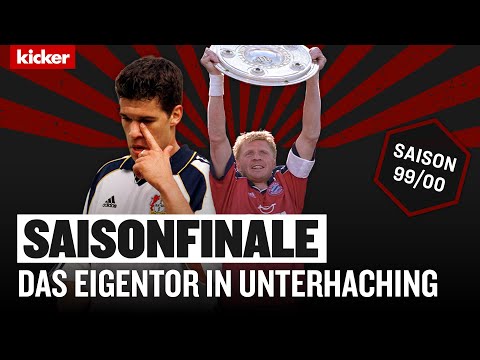Bayerns legendärer Titel 2000: Unterhaching, ein Eigentor und jede Menge Weißbier