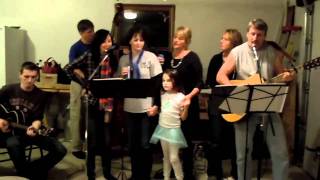 Mason Christmas Party 2010--Wagon Wheel