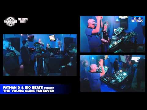 FATMAN D & BIO BEATS Presents The YOUNG GUNS  - Rough Tempo LIVE - February 2014