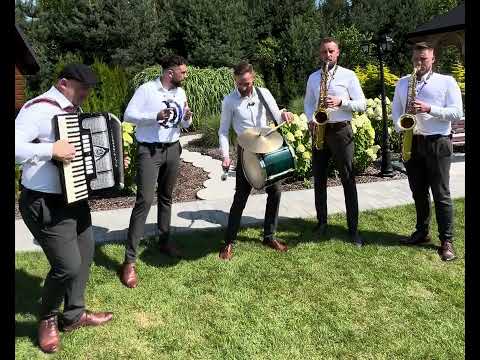 LEGATO - Marsz weselny 🎷🪗 🥁 #2k24 akustycznie #folk #saxophone #akordeon