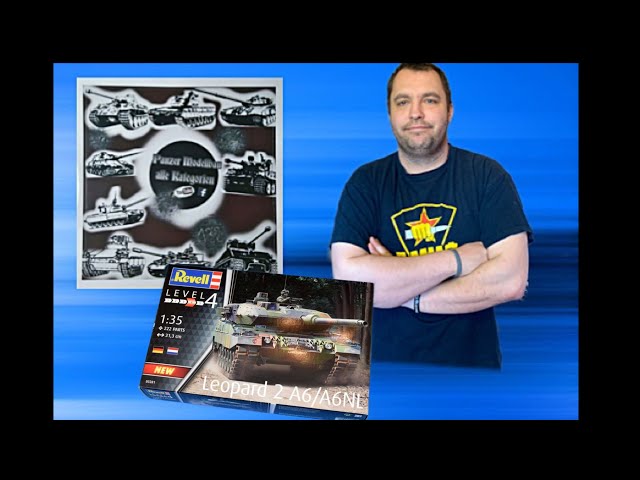 Vidéo teaser pour Revell Leopard 2 A6/A6NL in 1/35 Inbox Review