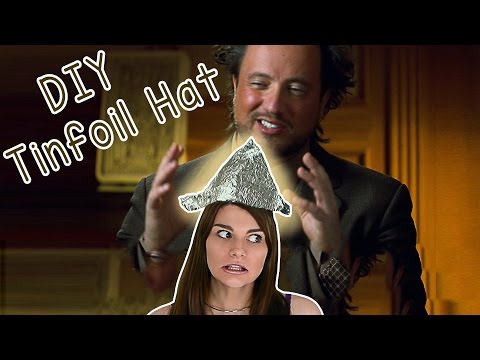 DIY Tin Foil Hat (Protect Your Brain!)