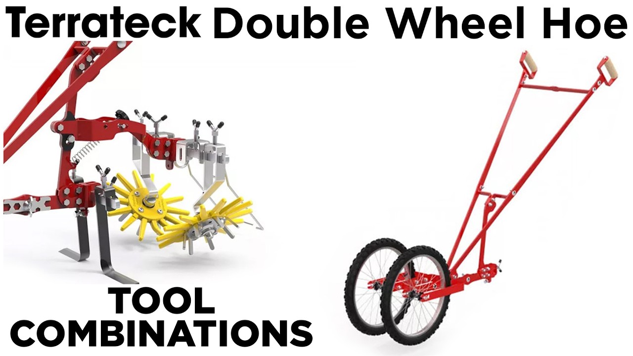 Terrateck Double Wheel Hoe Tooling Combination Overview