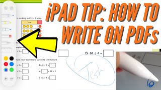 Edit PDF files on an iPad - Write & Save Changes! ✍️
