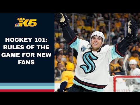 Hockey 101: What new hockey fans need to know as the Kraken take the ice