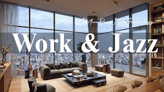 Work & Jazz ☕Delicate Bossa Nova Jazz & Spring Coffee Shop Music for Chill Out | Smooth Jazz Cafe
