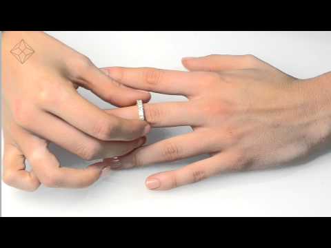 HG62-522JUA - Lauren Diamond And 18K Gold Full Eternity Ring