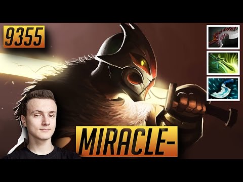 Miracle Incredible Juggernaut Carry TOP MMR WORLD 9355 MMR Dota 2 #ProReplay