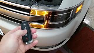 2013-2019 Ford Flex - Testing Smart Key Fob Remote Control After Changing Weak Battery