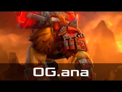 OG.ana - Earthshaker, Mid Lane (Jun 19, 2017) | Dota 2 patch 7.06 gameplay