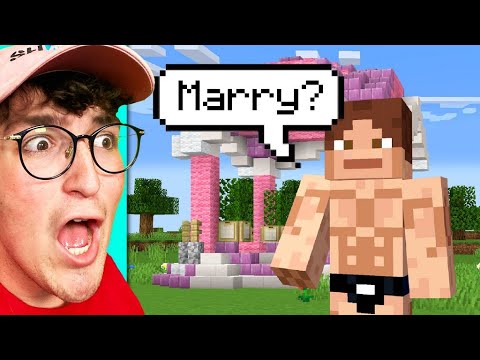 I Joined an ONLINE Dating Minecraft Server...