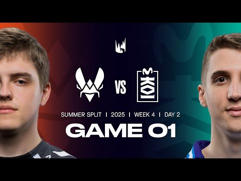VIT v MKOI | 2025 LEC Summer | Week 4 Day 2 | Team Vitality vs. Movistar KOI Game 1