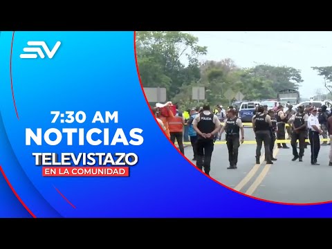 Naranjal: La mañana estuvo marcada por un amplio despliegue de uniformados  | Televistazo | Ecuavisa