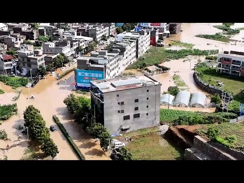 Floods tear through homes and farmland in China’s Guizhou province