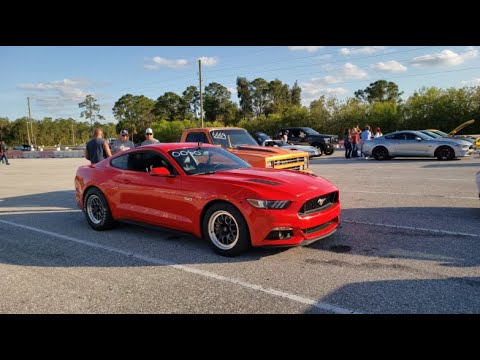 Testing Hoosier Quick time pro's on my 2015 NA 6R80 mustang at PBIR