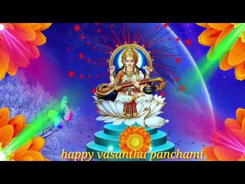 Vasantha panchami whatsapp states 2022#swaraswati puja#wishes #shorts #telugu #krishnaprasad channal