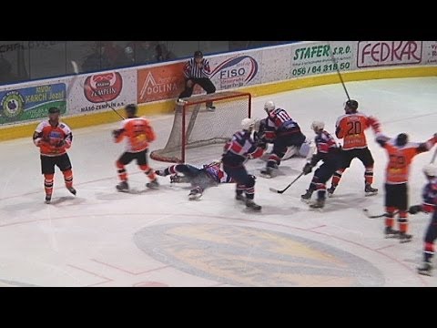 Highlights HK Dukla Michalovce - HC 46 Bardejov 2:3 sn (10.3.2014)