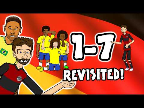 1-7! Brazil vs Germany - REVISITED😂 (World Cup 2014)