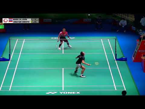 Badminton Japan Open 2022 Jojo Jonatan Christie INDONESIA vs Mark Caljouw FRANCE