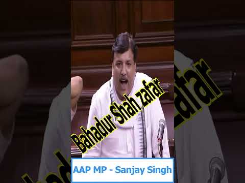 Sanjay Singh Shayari on Mughal Emperor Bahadur Shah Zafar